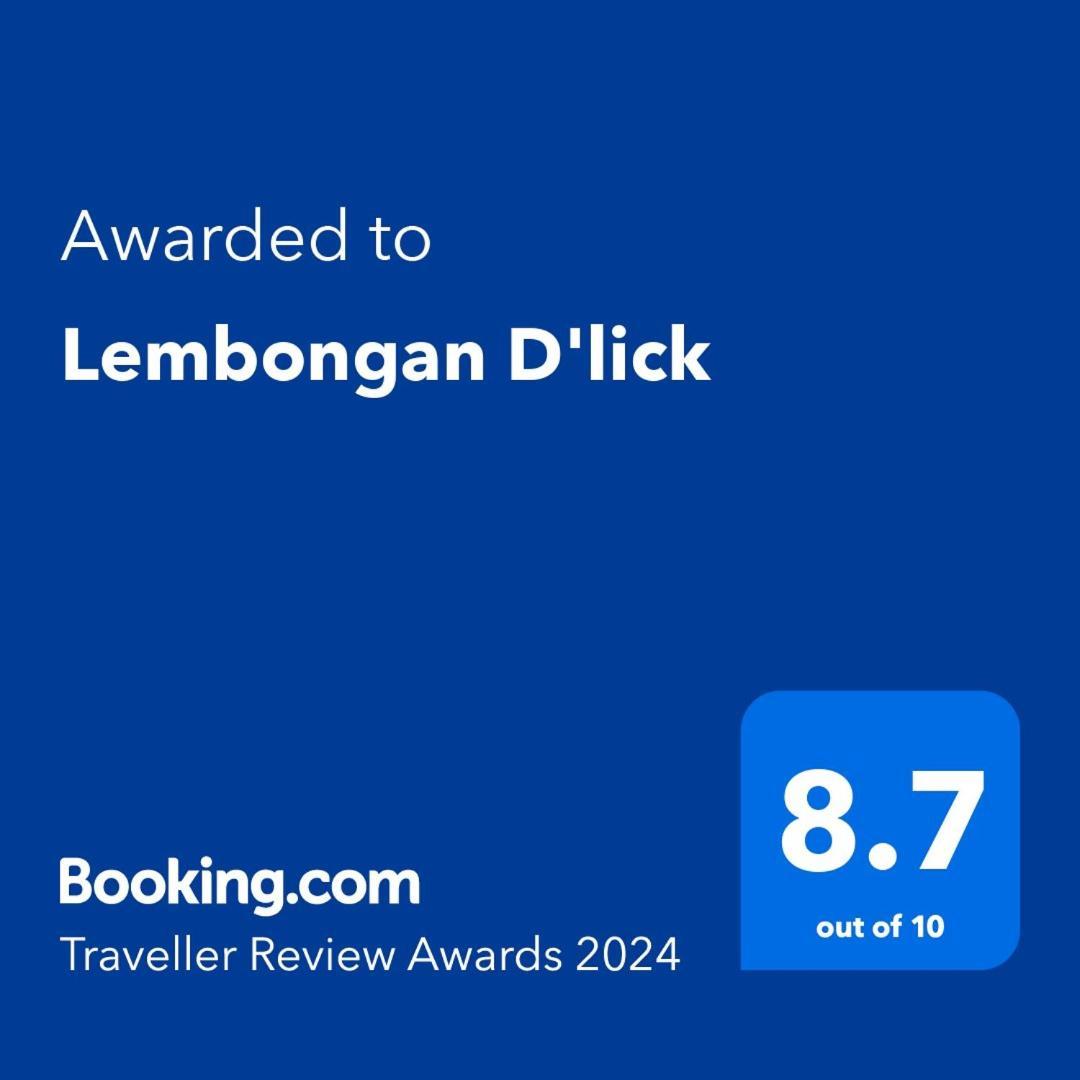 Lembongan D'Lick Lejlighed Eksteriør billede